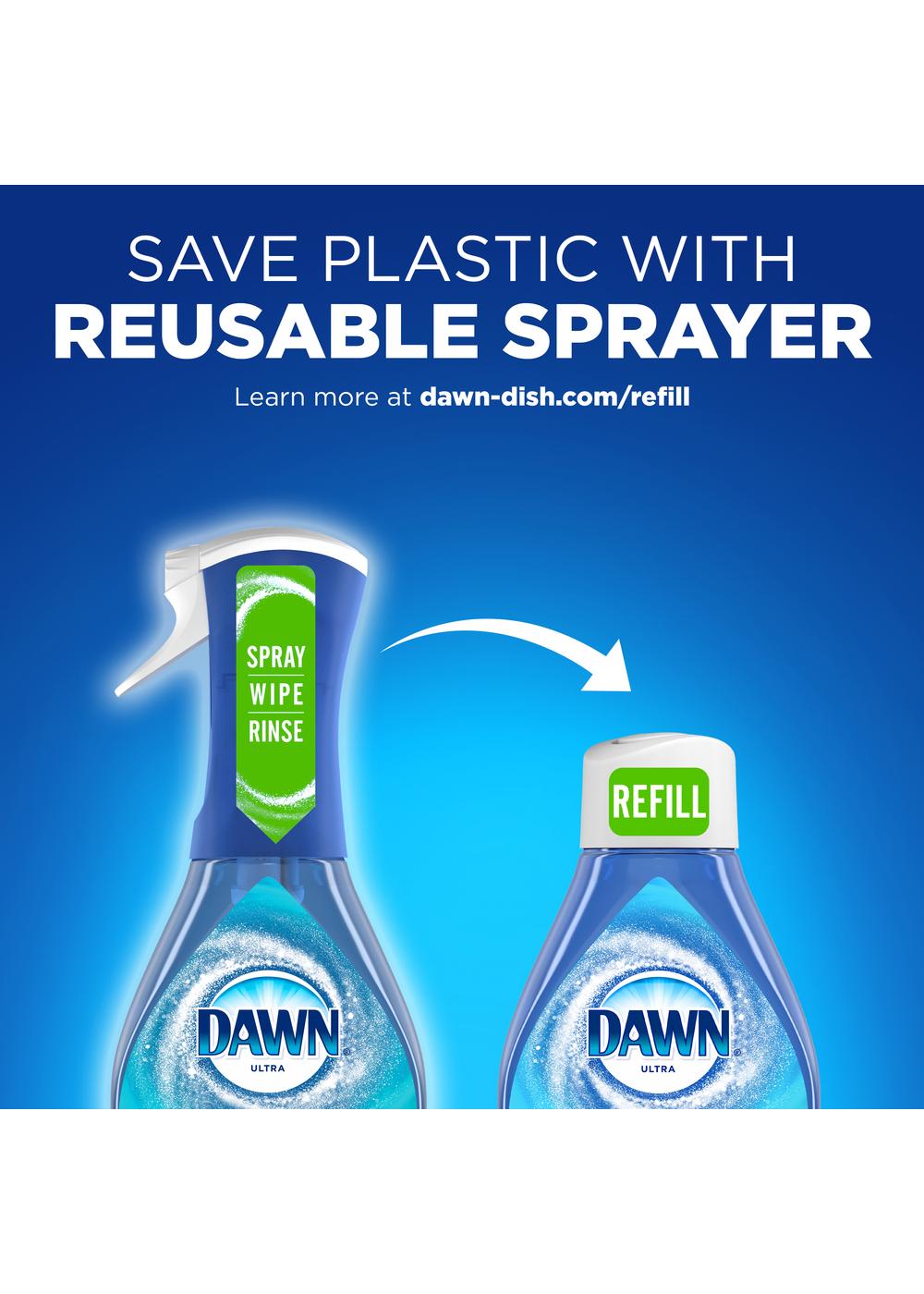 Dawn Powerwash Platinum Apple Scent Dish Spray Refill - Shop Dish Soap &  Detergent at H-E-B