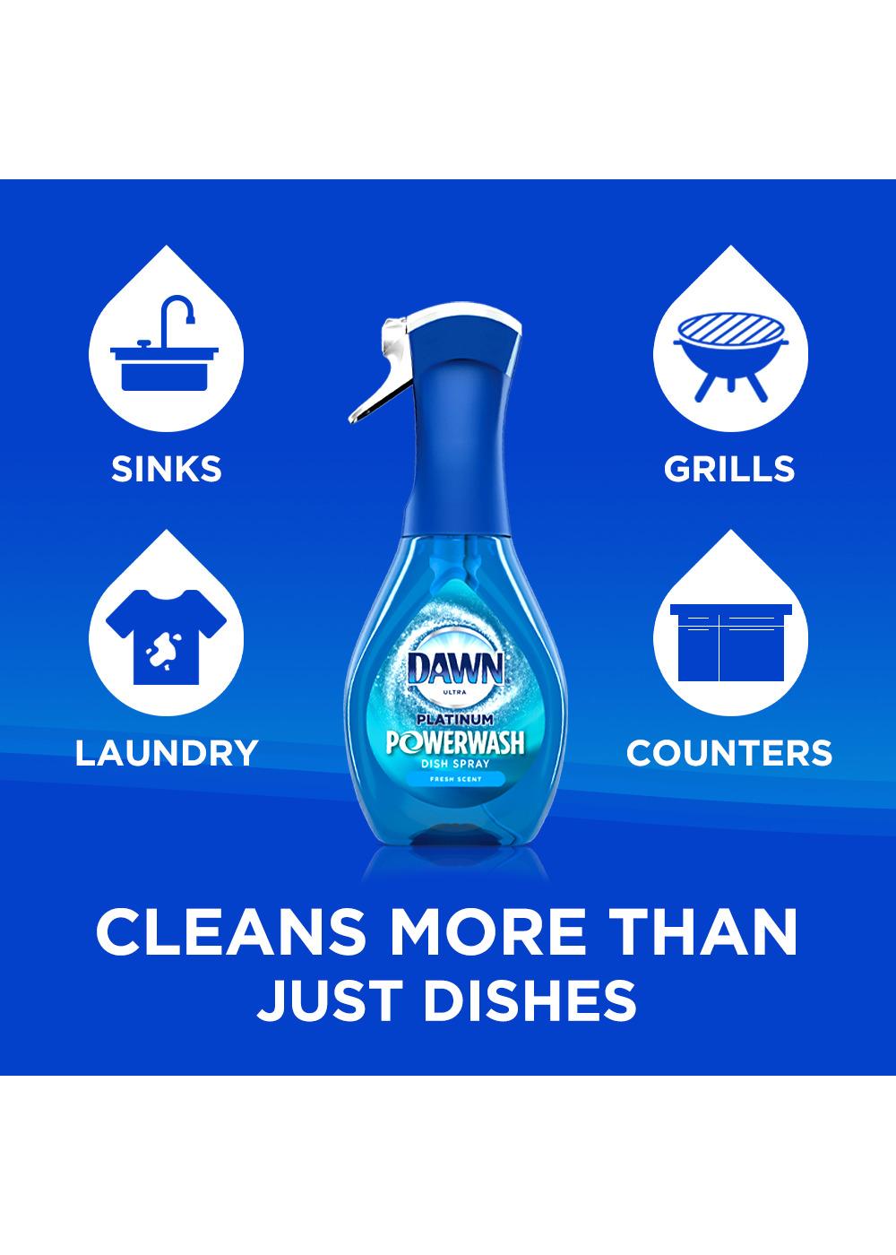 Dawn Powerwash Platinum Fresh Scent Dish Spray; image 4 of 11