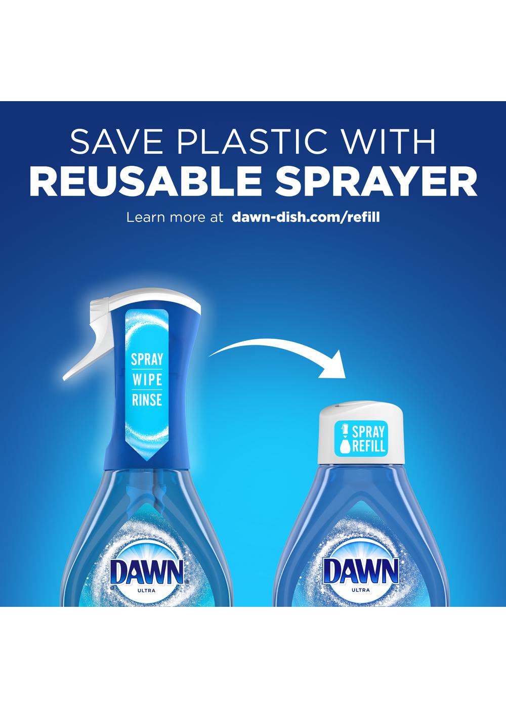 Dawn Powerwash Platinum Fresh Scent Dish Spray - Shop Dish Soap & Detergent  at H-E-B