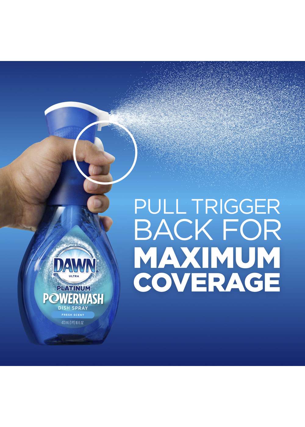Dawn Powerwash Platinum Fresh Scent Dish Spray; image 9 of 11