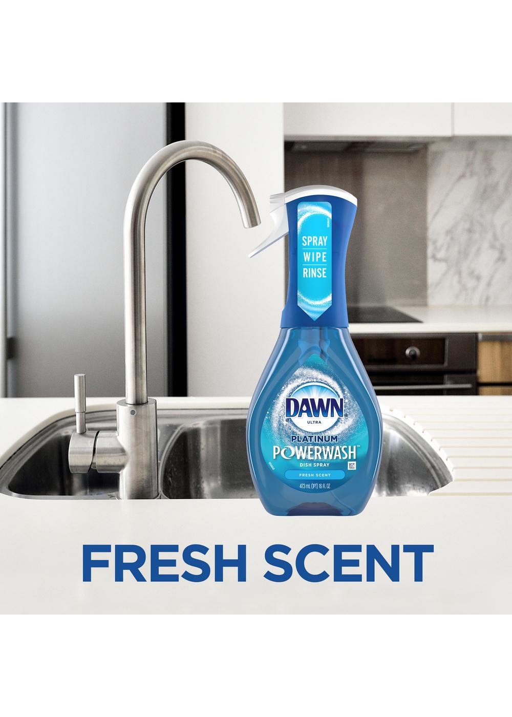 Dawn Powerwash Platinum Fresh Scent Dish Spray; image 11 of 11