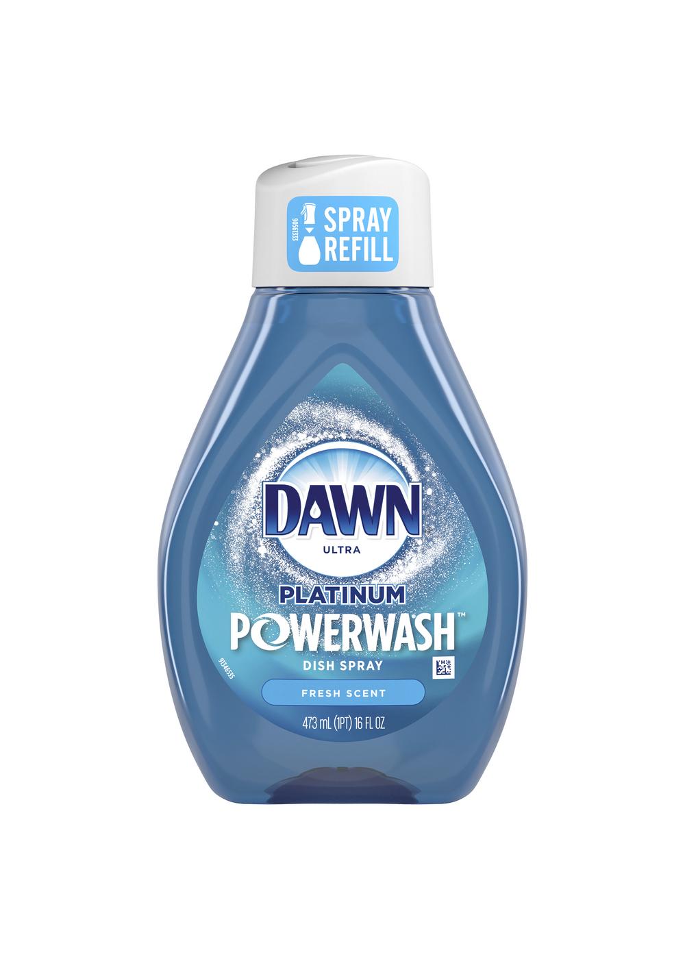 Dawn Powerwash Platinum Fresh Scent Dish Spray Refill; image 1 of 11