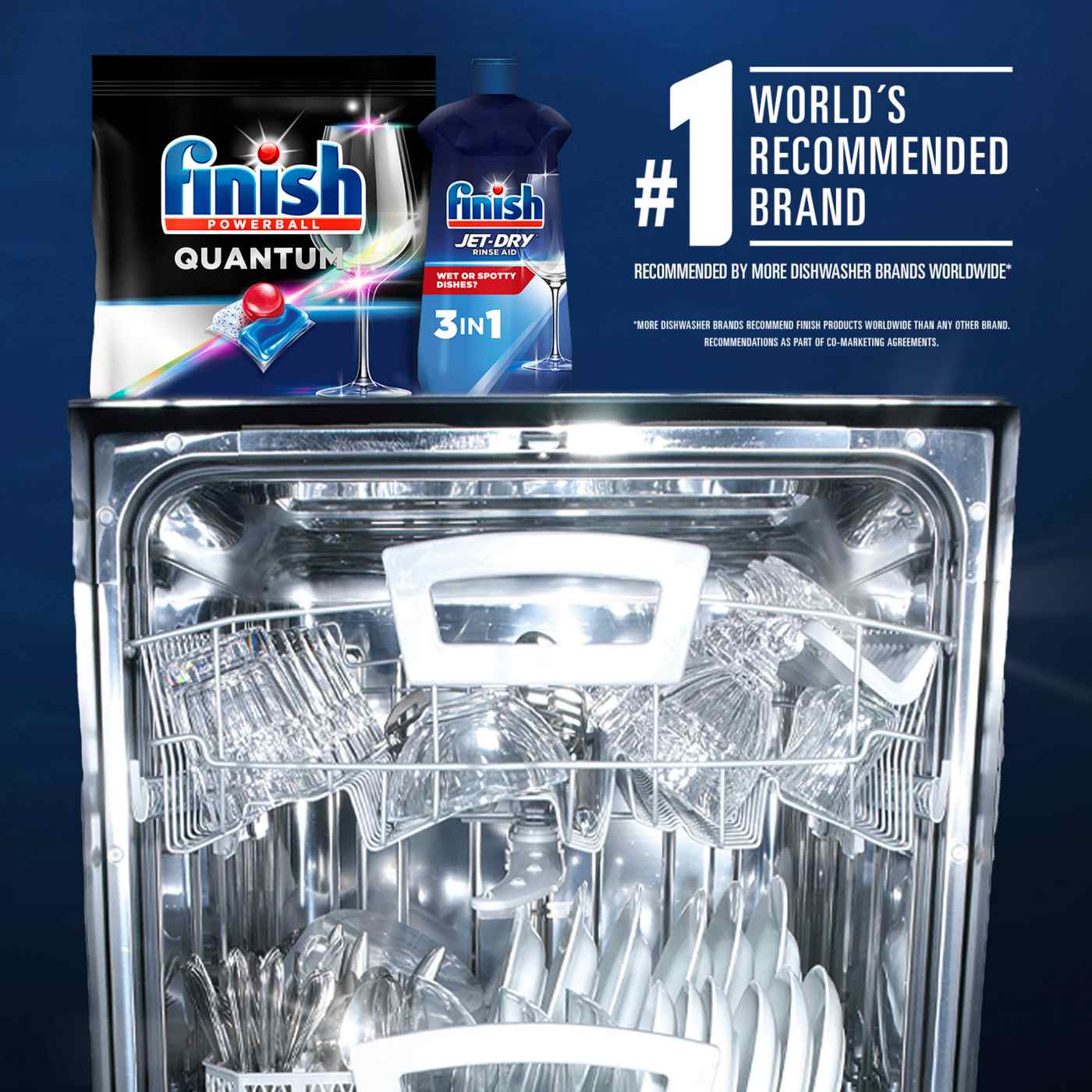 Finish Quantum Dishwasher Detergent Premium Dishwashing Tablets; image 9 of 10