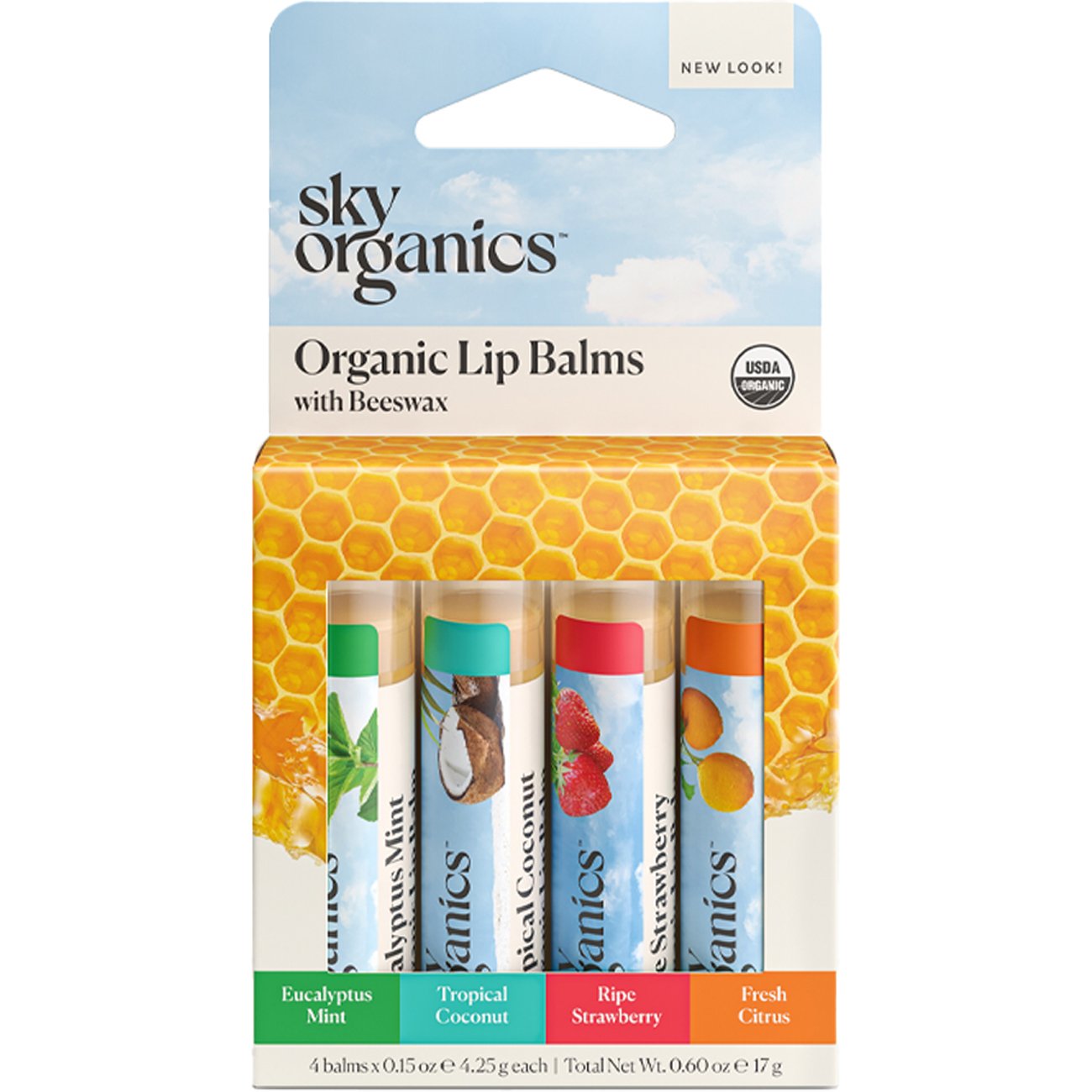 Sky Organics Beeswax Lip Balms Shop Lip balm & treatments at HEB