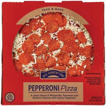 Hill Country Fare Pepperoni Pizza, 14"