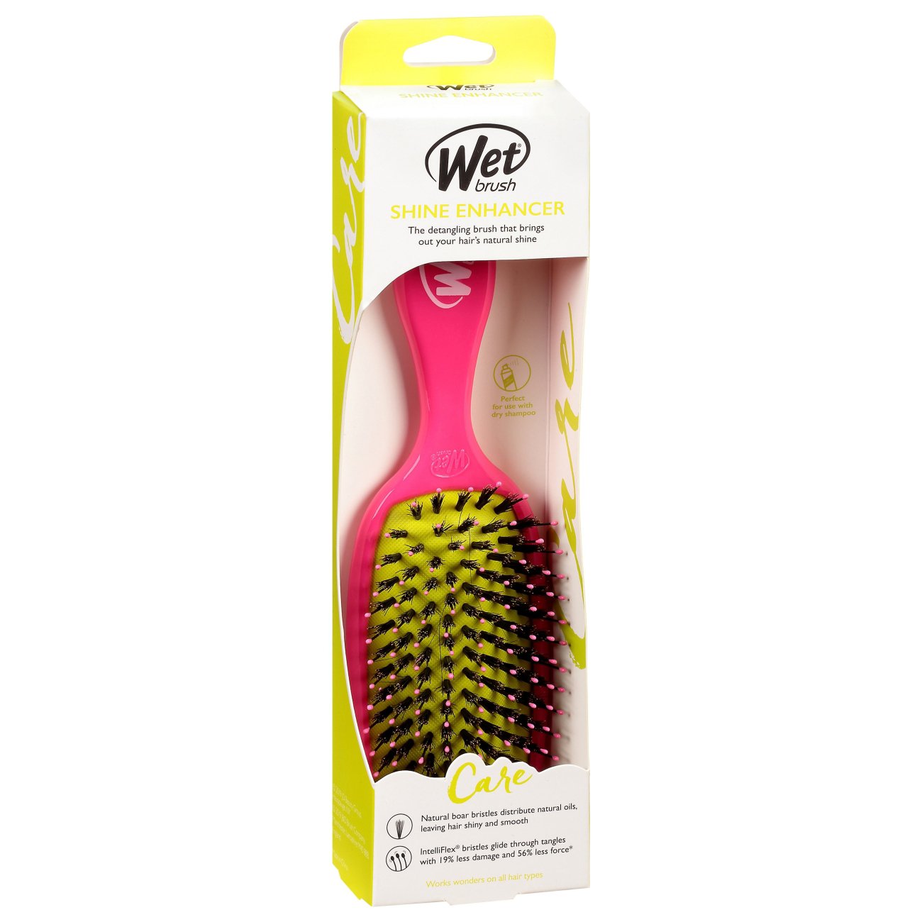 Wet Brush Shine Enhancer Pink Brush Shop Brushes & combs at HEB