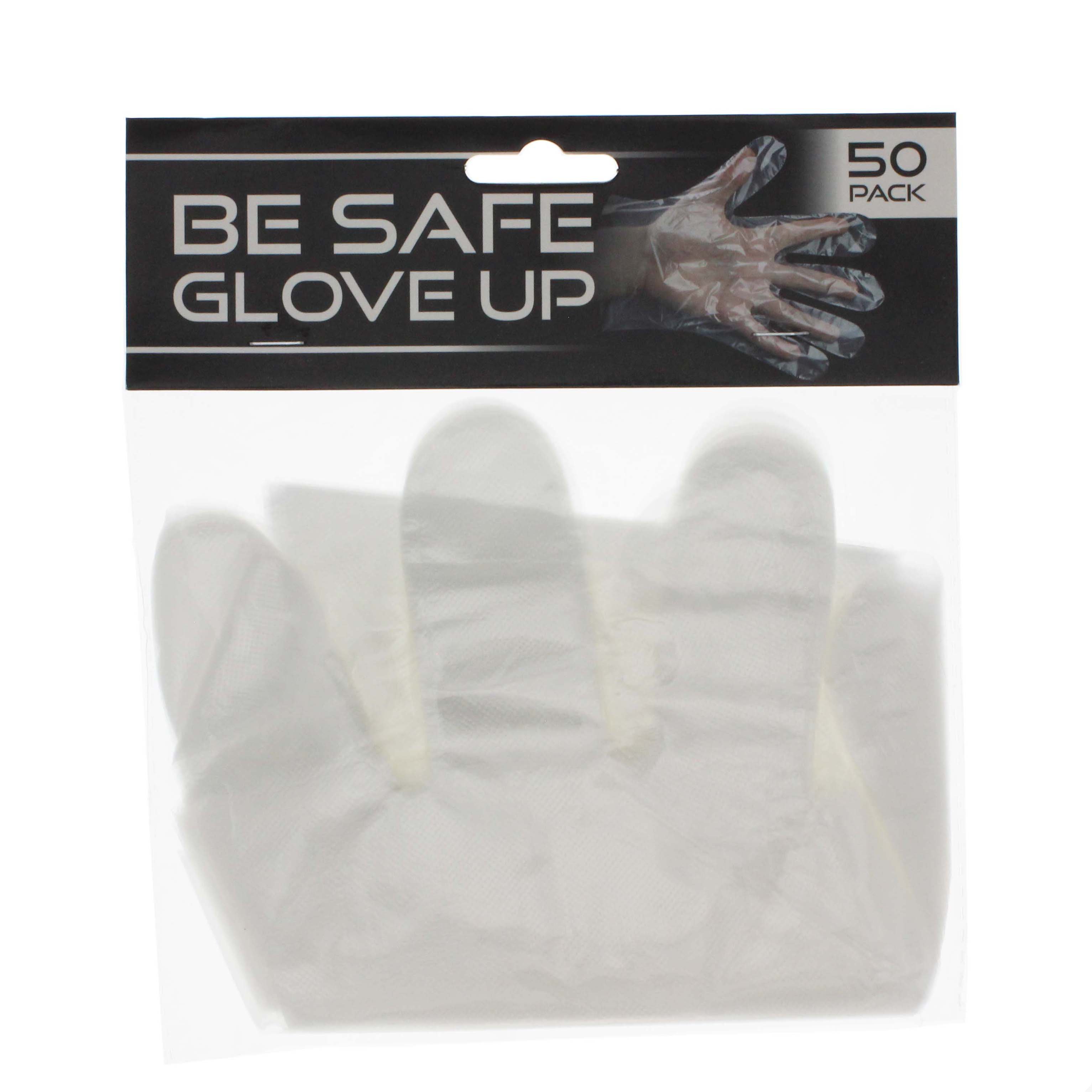 plastic baking gloves