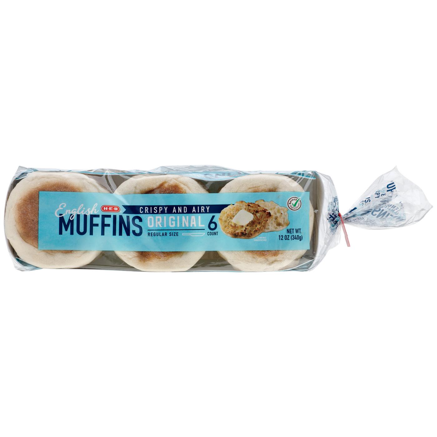 H-E-B English Muffins