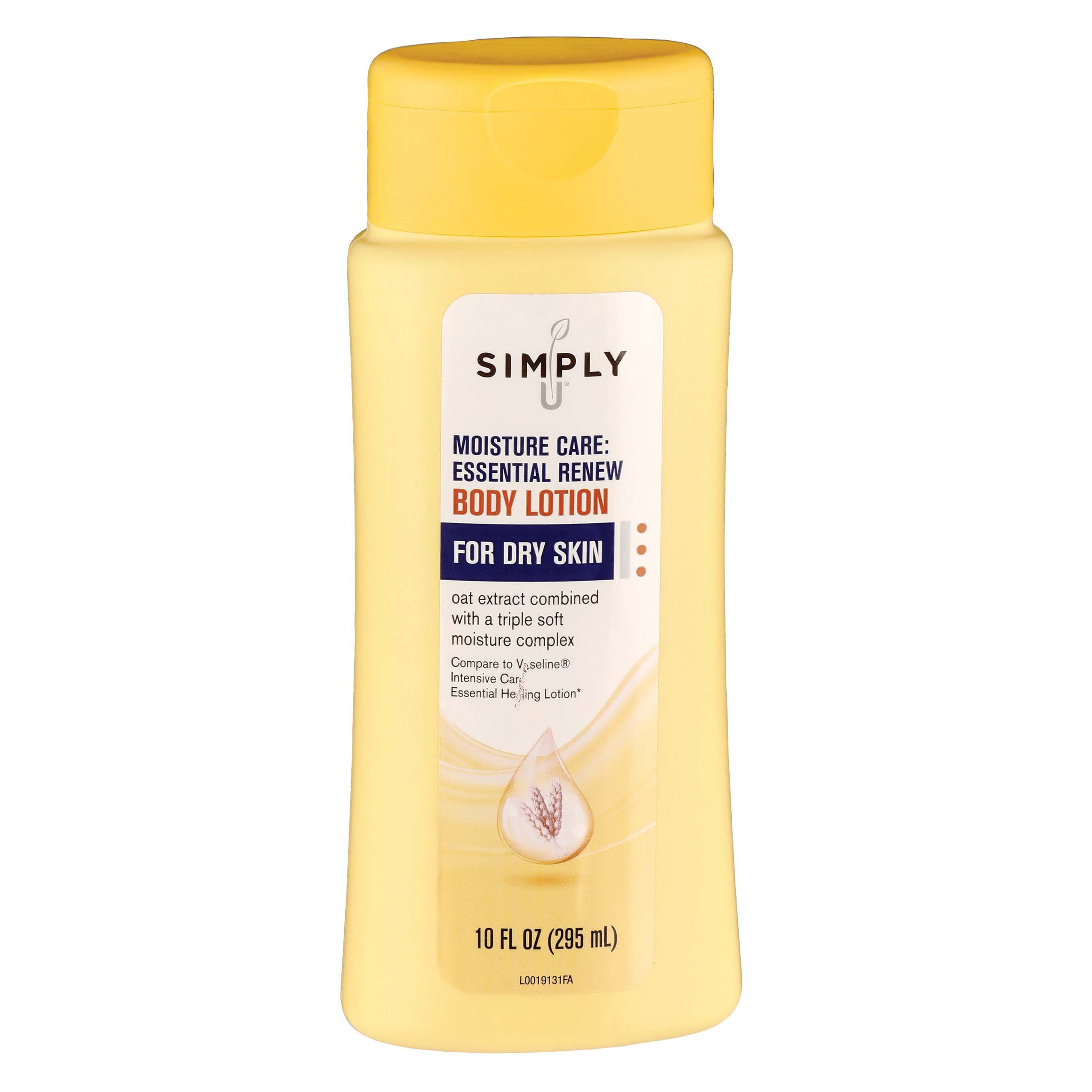 Simply U Moisture Care Essential Renew Body Lotion For Dry Skin Shop