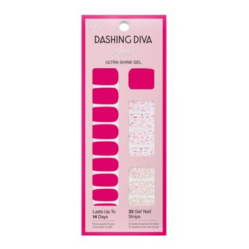 Dashing Diva Gloss Ultra Shine Gel Nail Strips - Palm Beach, 32 ct