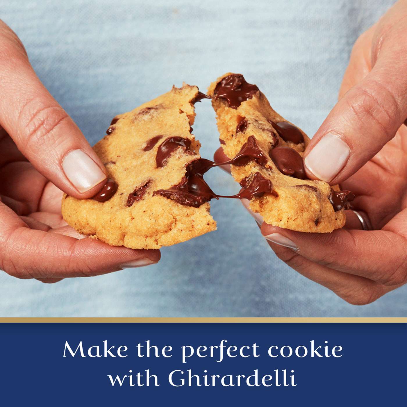 Ghirardelli 100% Cacao Unsweetened Chocolate Chips for Baking, Premium Baking Chips; image 4 of 7