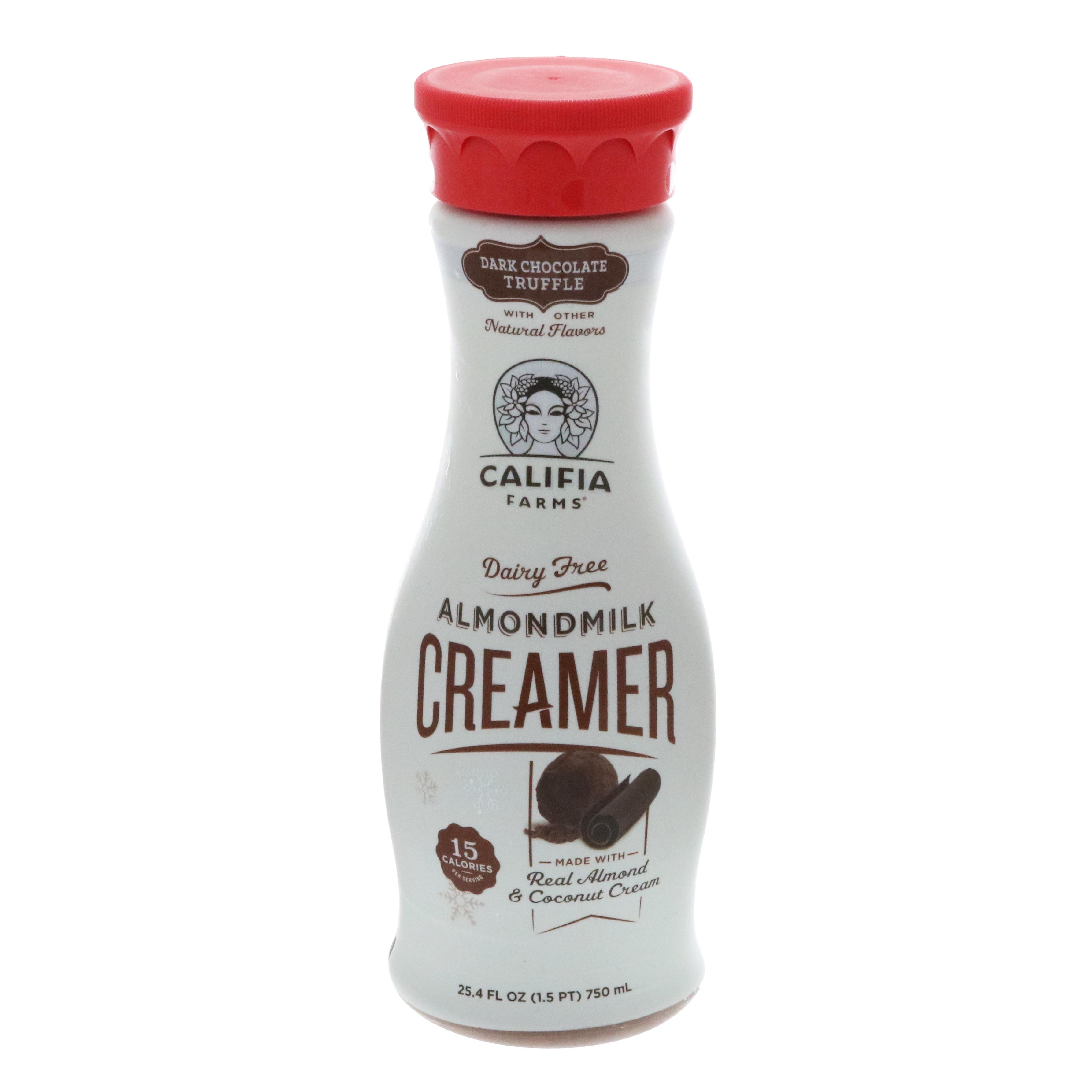 Califia Farms Dark Chocolate Truffle Almondmilk Liquid Coffee Creamer