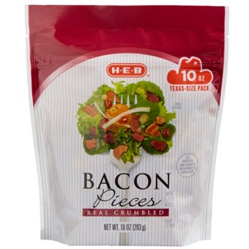 H-E-B Bacon Pieces, 10 oz