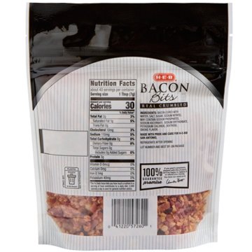 H-E-B Real Crumbled Bacon Bits, 10 oz
