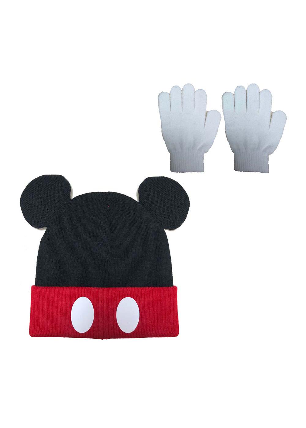 Disney Classic Mickey Beanie & Glove Set; image 1 of 2