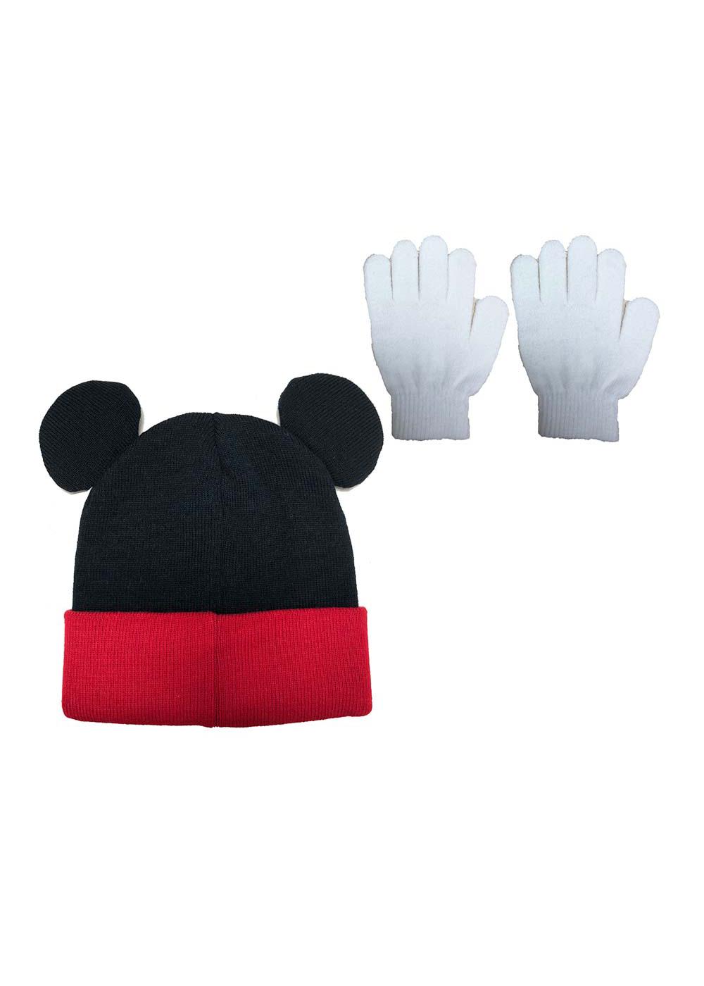 Disney Classic Mickey Beanie & Glove Set; image 2 of 2