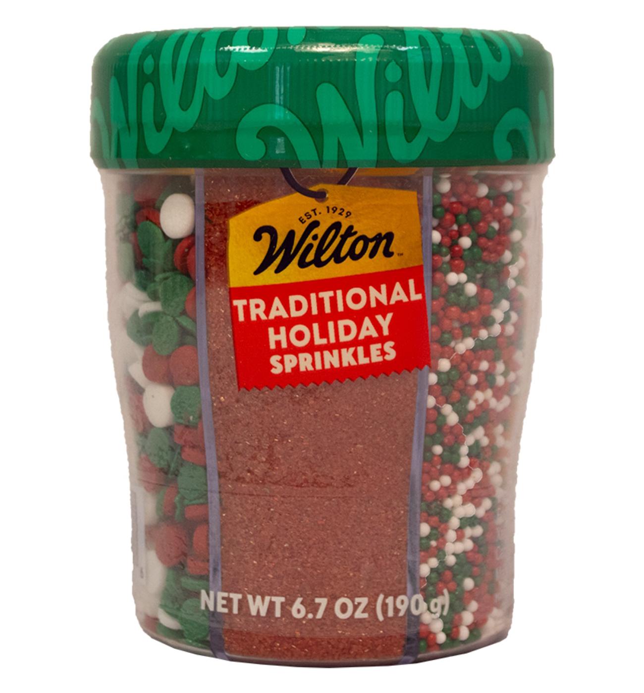 Wilton 6 Cell Holiday Mix Sprinkles; image 1 of 2