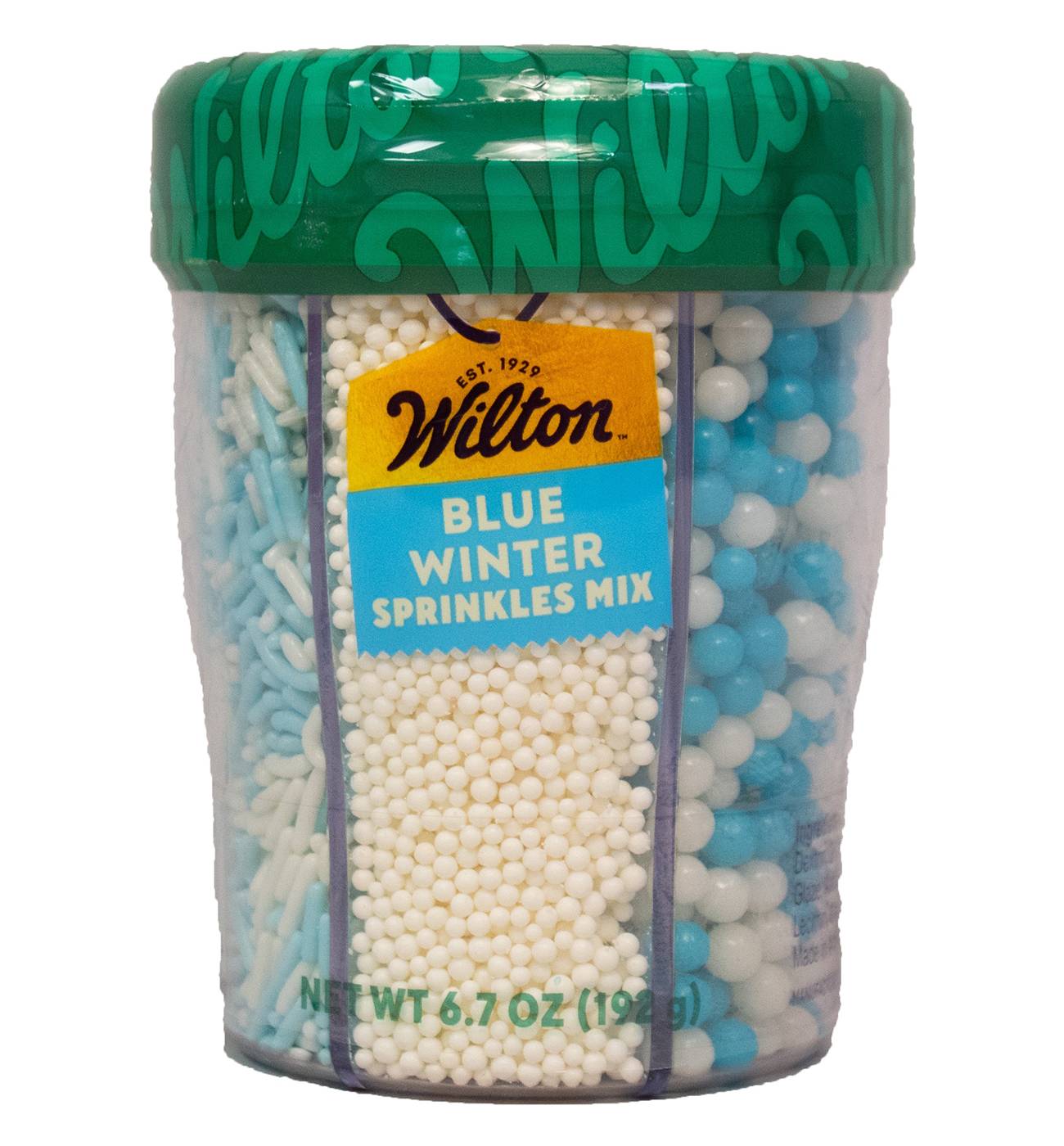 Wilton 6-Cell Blue Winter Sprinkles Mix; image 1 of 3