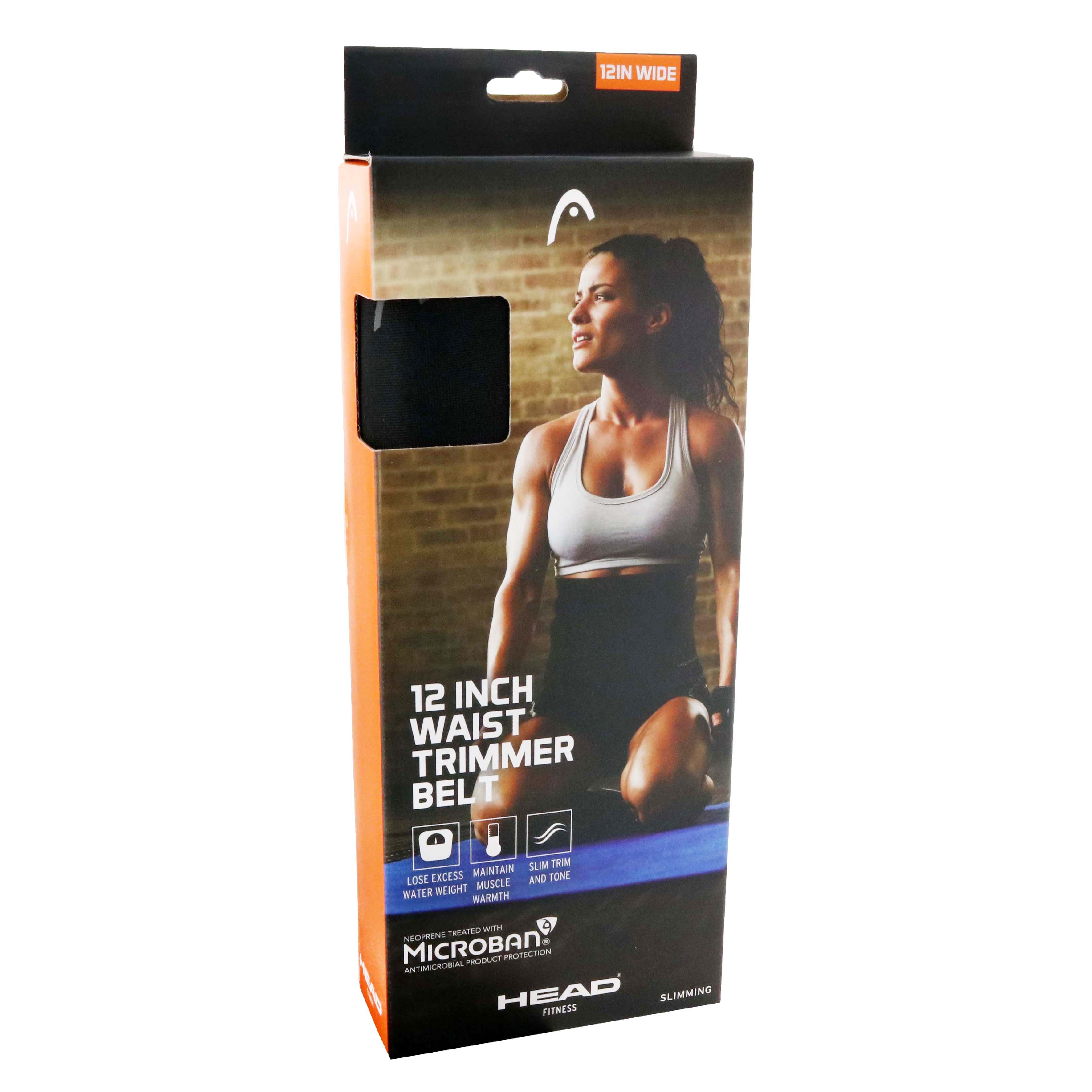 Head Fitness Black Waist Trimmer Belt - Shop Fitness & Sporting