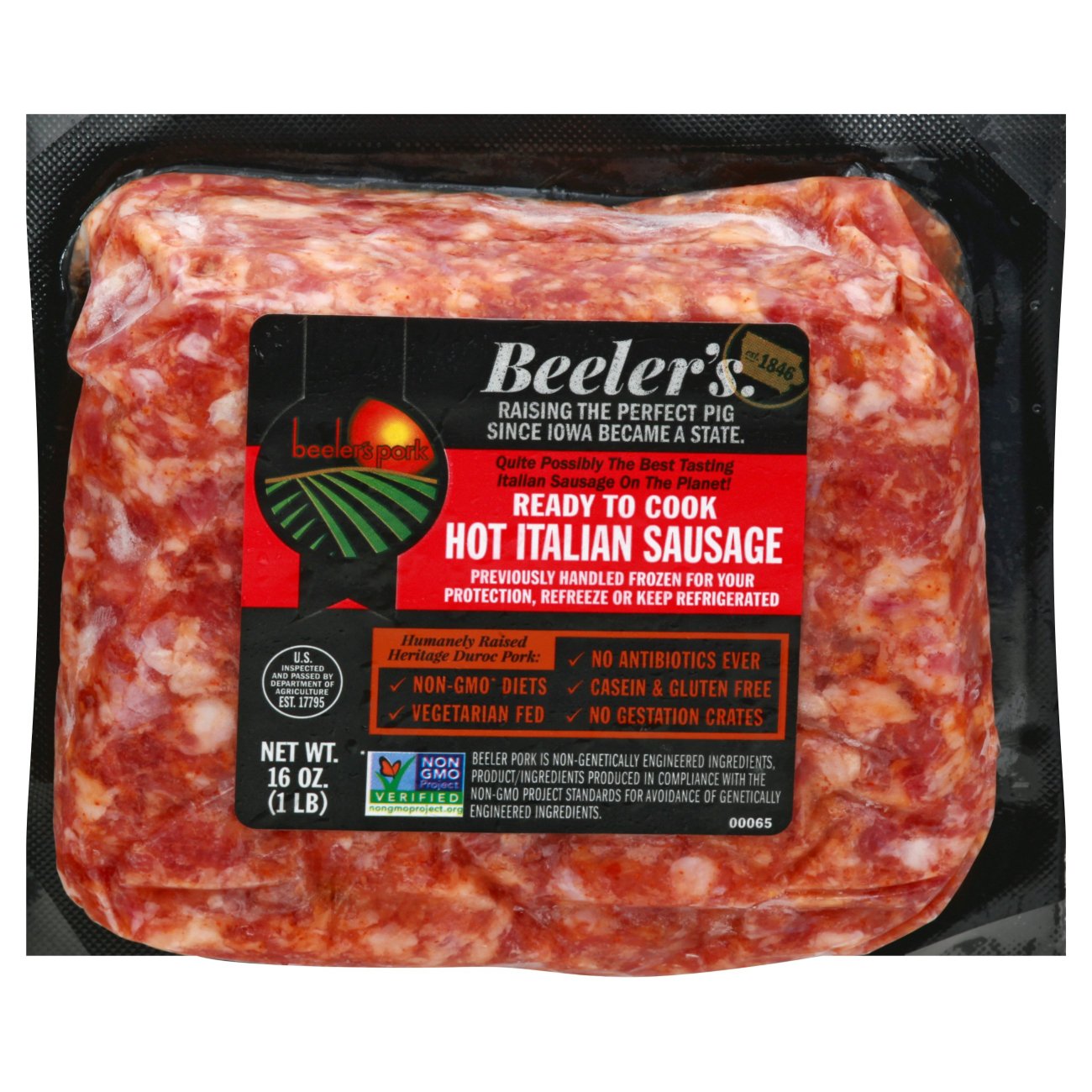 Beeler's Hot Italian Sausage Shop Sausage at HEB