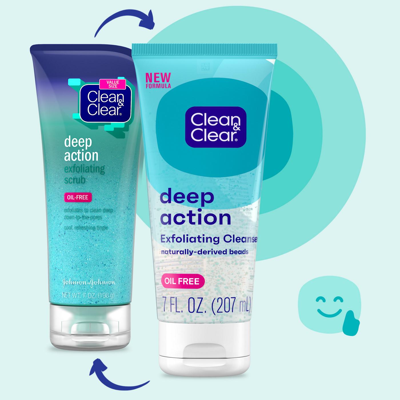 Clean & Clear Deep Action Exfoliating Scrub; image 4 of 8