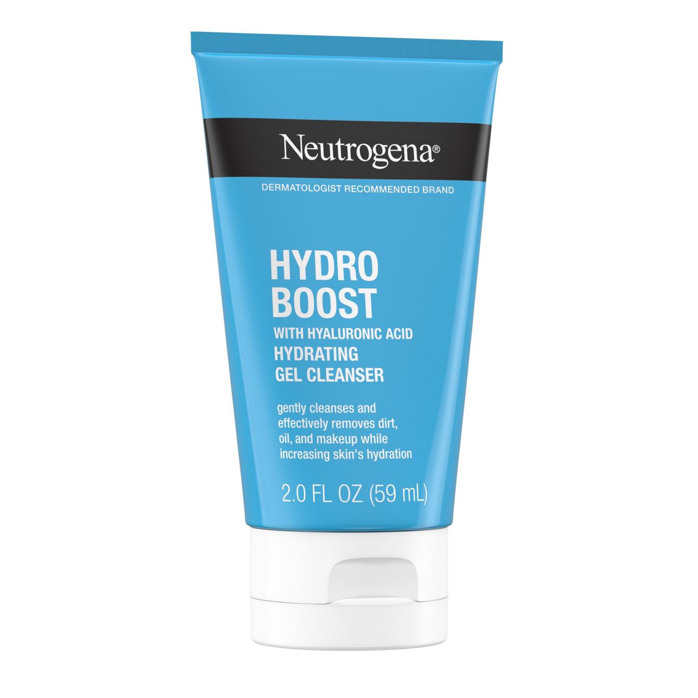 Neutrogena Hydro Boost Hydrating Gel Cleanser; image 2 of 3