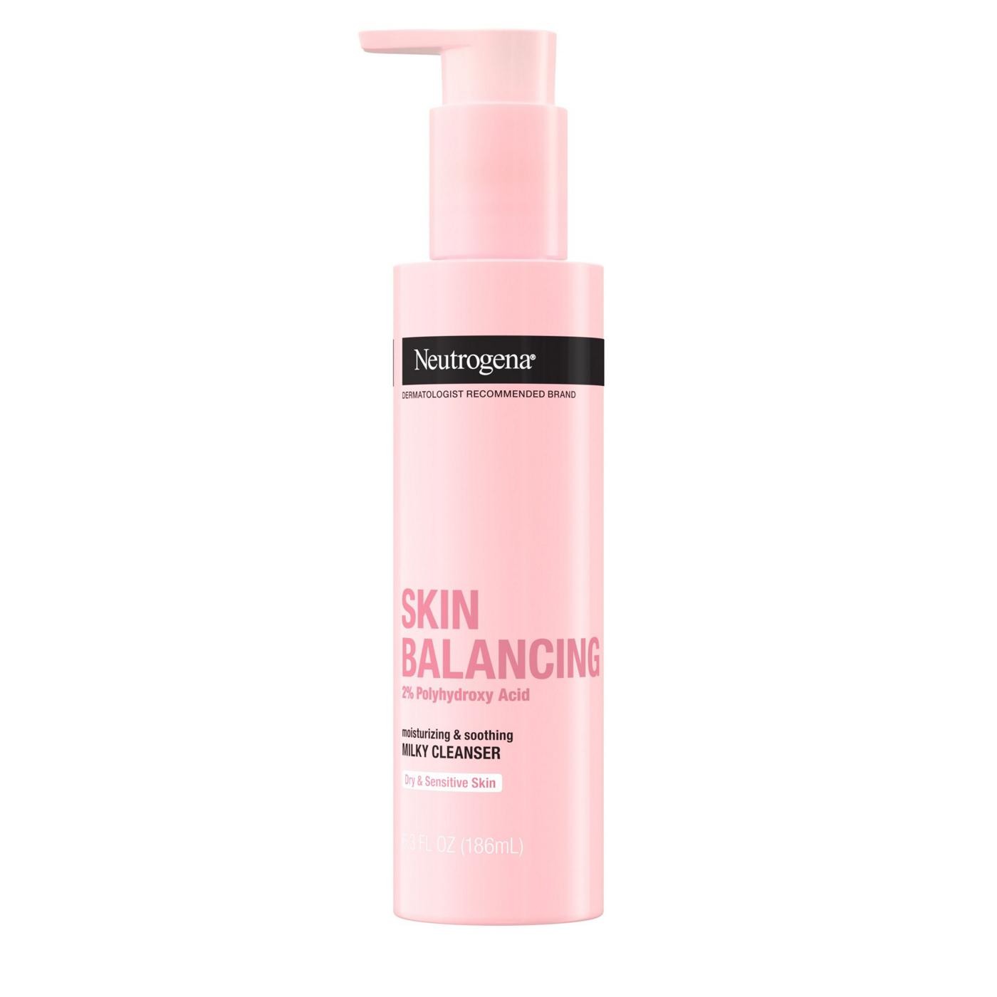 Neutrogena Skin Balancing 2% PHA Milky Cleanser; image 1 of 7