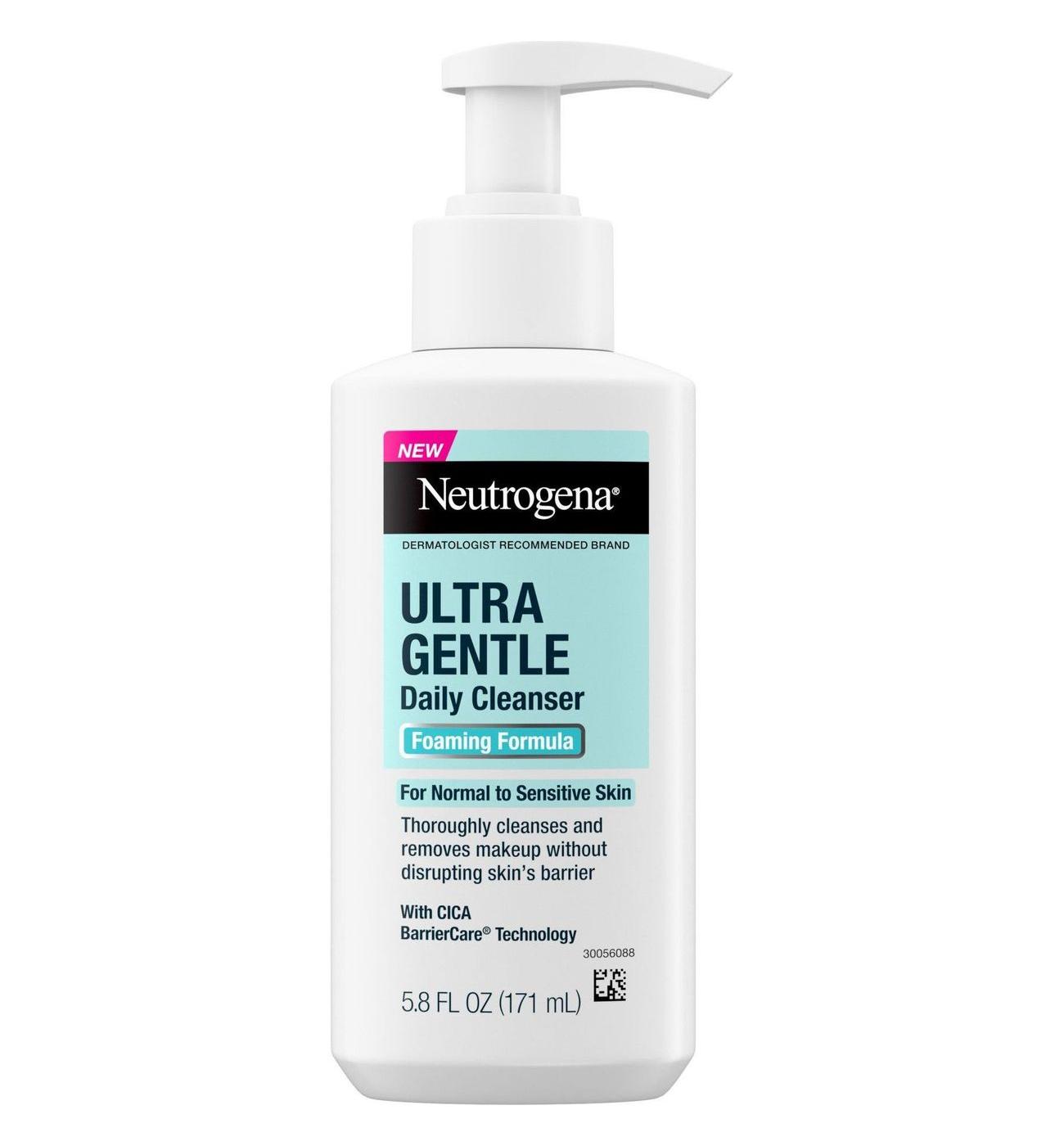 Neutrogena Ultra Gentle Daily Cleanser; image 1 of 8