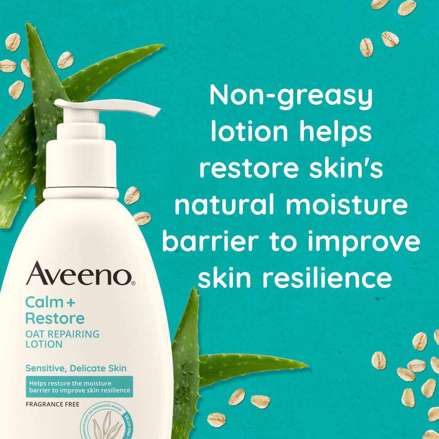 Aveeno Restorative Skin Therapy Oat Repairing Cream; image 5 of 8