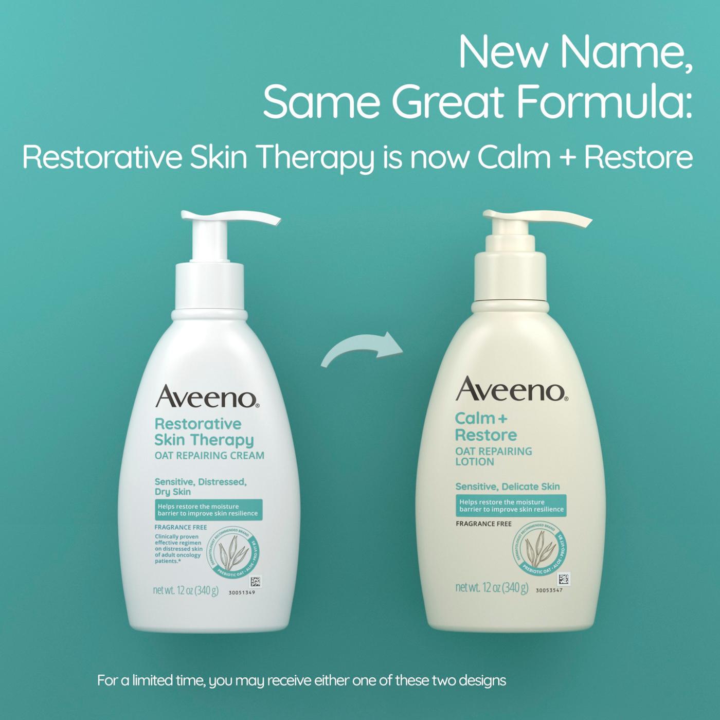 Aveeno Restorative Skin Therapy Oat Repairing Cream; image 8 of 8