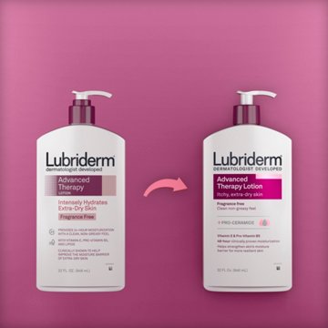Lubriderm Advanced Therapy Fragrance-Free Lotion with Vitamin E