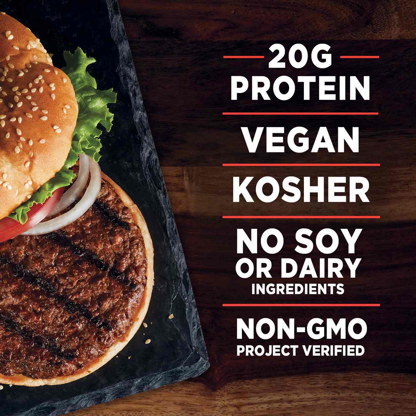 Gardein Ultimate Plant-Based Vegan Burger; image 3 of 7