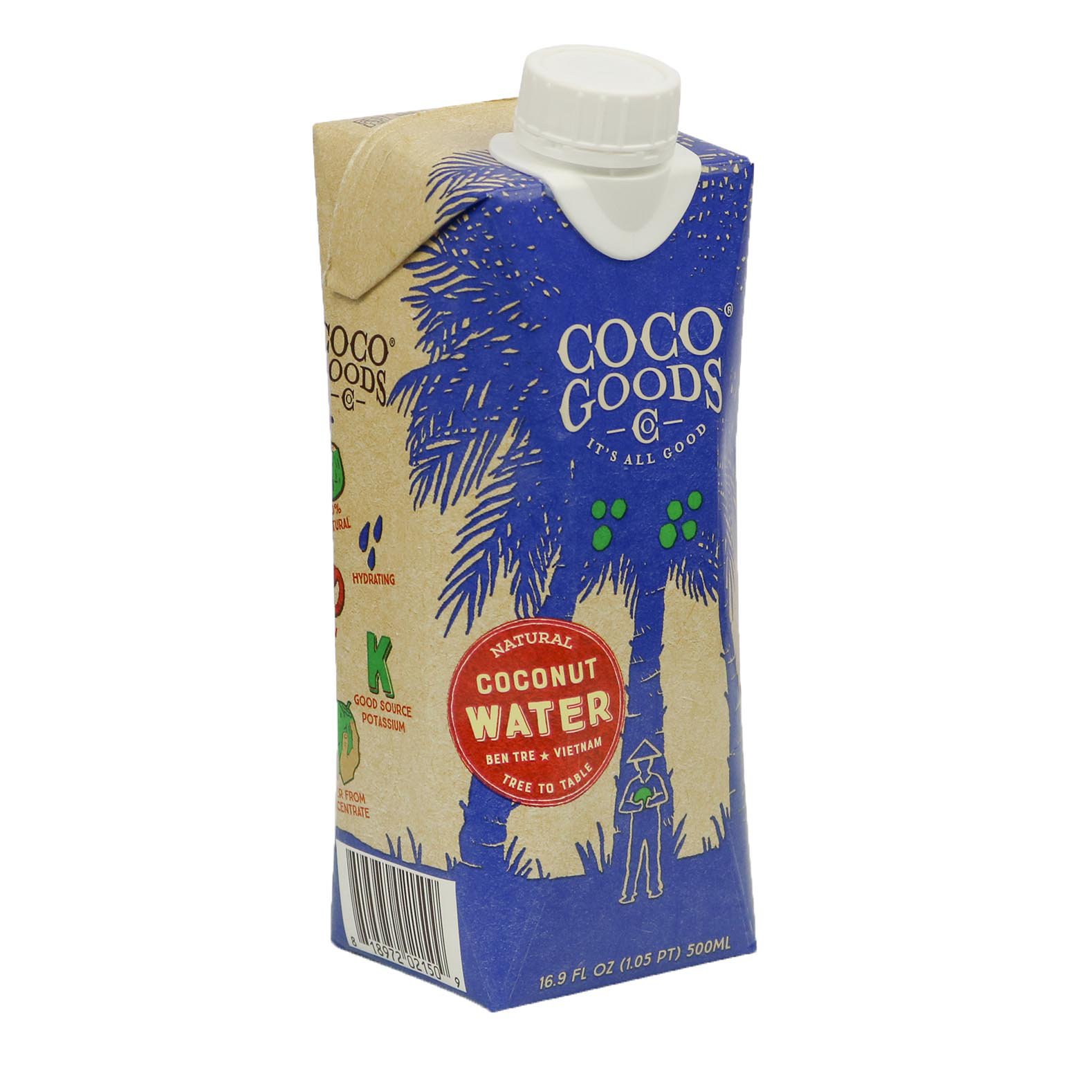 Coco Goods Natural Original Coconut Water - Shop Coconut water at H-E-B