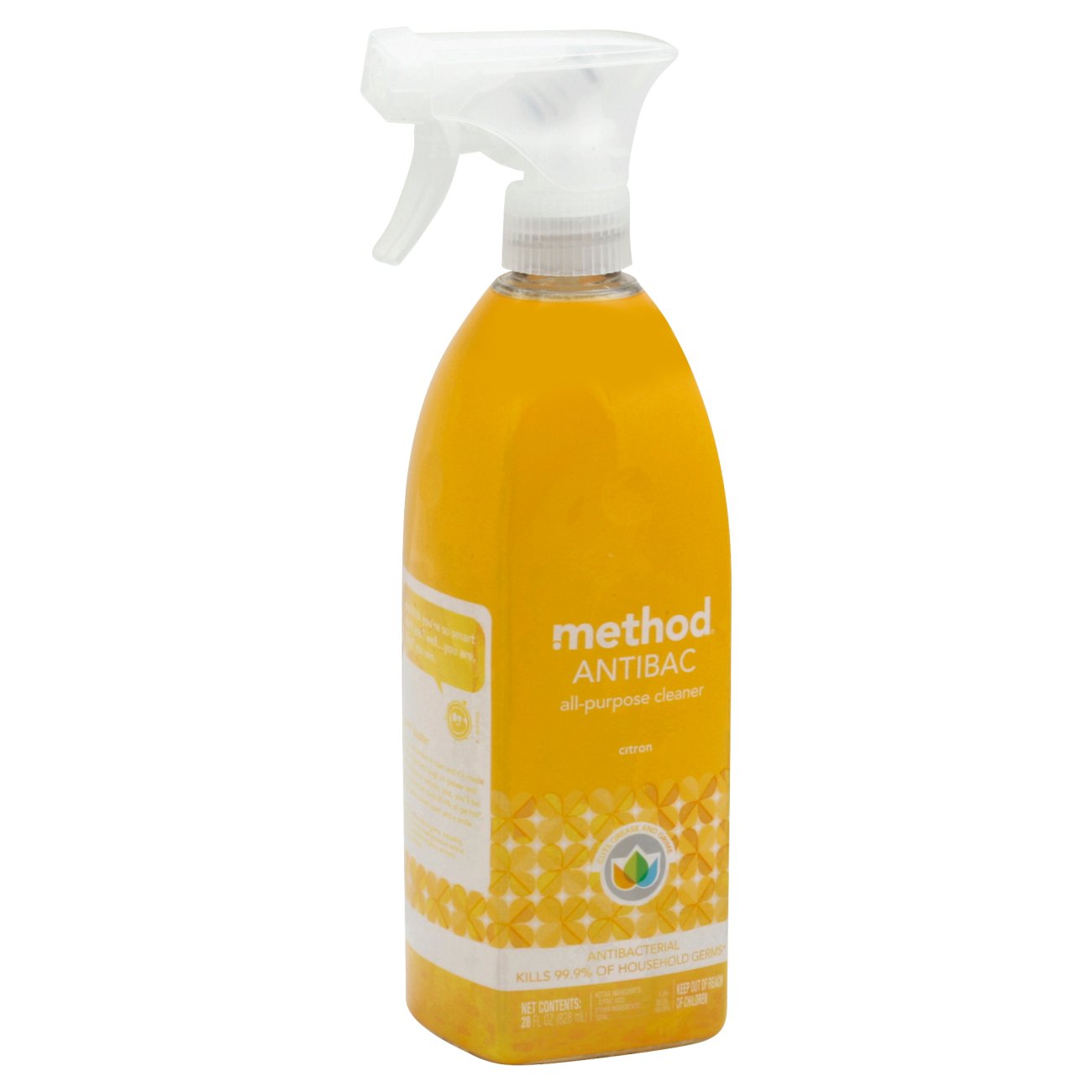method Antibacterial All Purpose Cleaner Spray, Citron Scented Shop
