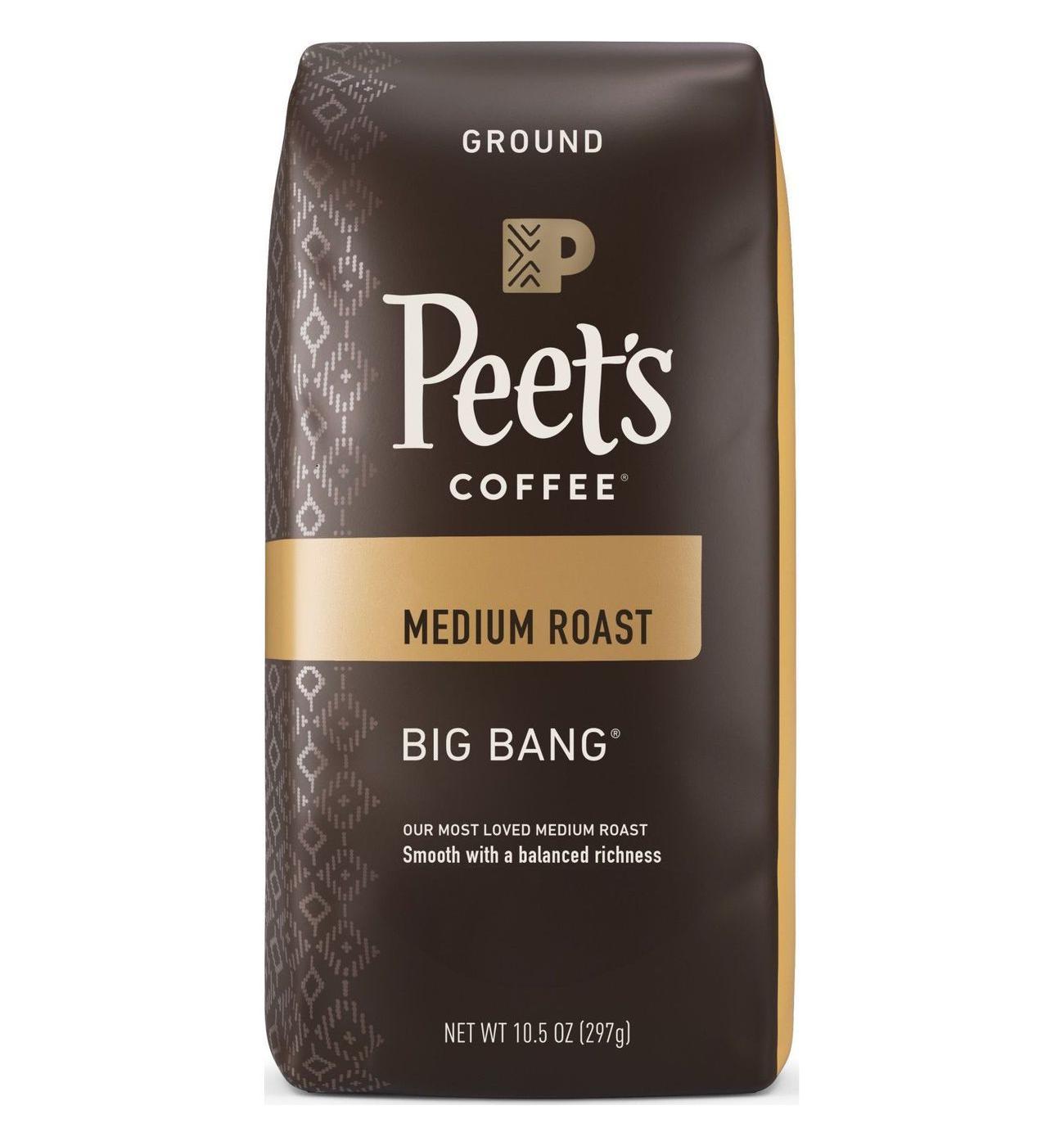 Peet's Coffee Big Bang Medium Roast Ground Coffee; image 1 of 2