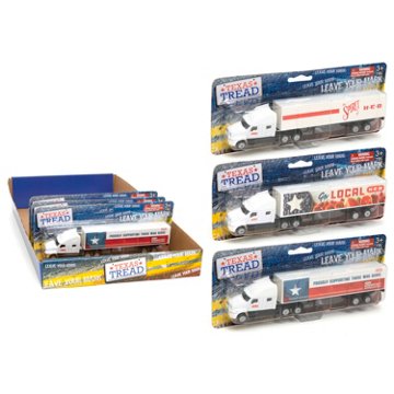 Texas Tread Small Die-Cast H-E-B Semi Truck