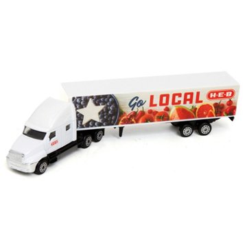 Texas Tread Small Die-Cast H-E-B Semi Truck