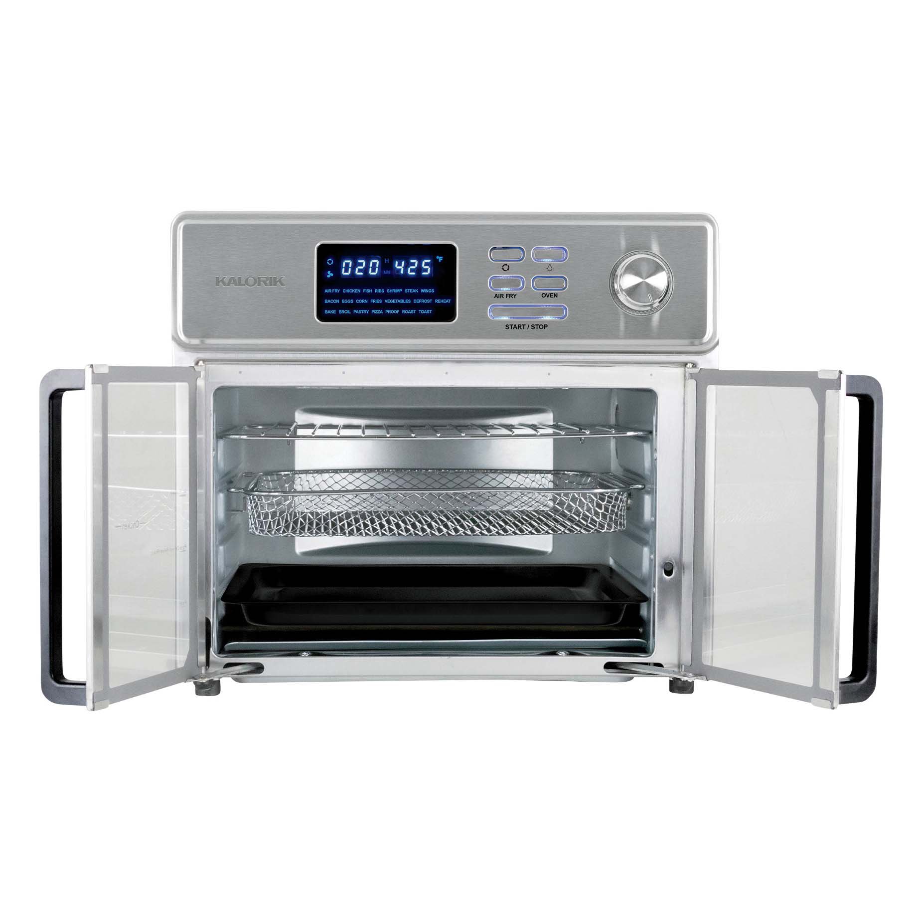 Kalorik Maxx Stainless Steel Digital Air Fryer Shop Cookers