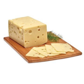 H-E-B Deli Swiss Cheese, Sandwich Sliced, Avg. 0.5 lb