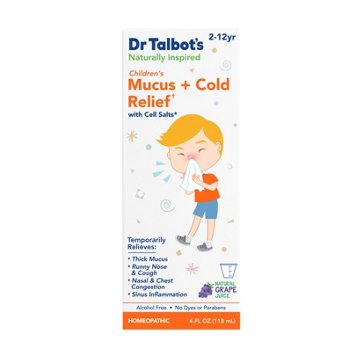Dr. Talbot's Children's Mucus + Cold Relief Liquid - Grape Juice