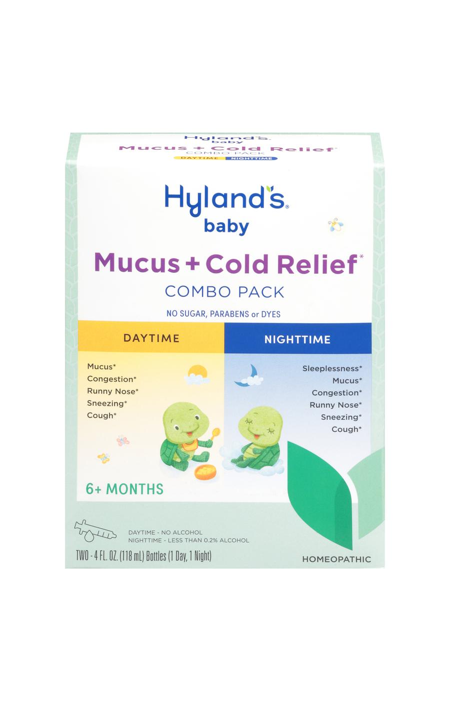 Hyland's Baby Mucus + Cold Relief Day & Night ; image 1 of 2
