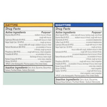 Hyland's Baby Mucus + Cold Relief Day & Night , 8 oz