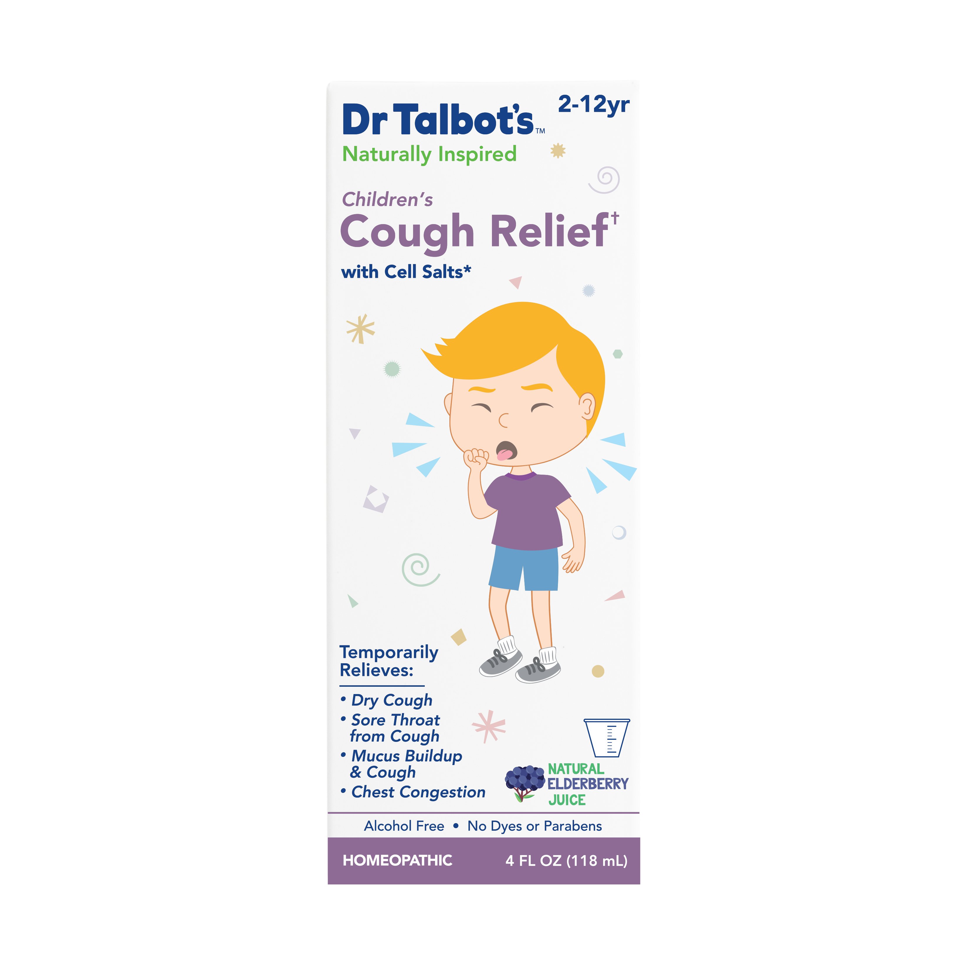 Dr. Talbot's Children's Cough Relief Liquid - Elderberry - Shop Medical ...