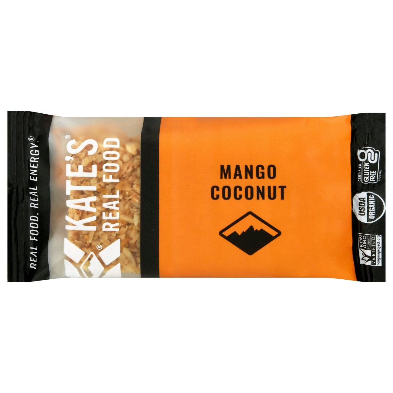 Kate's Real Food Mango Coconut Bar Shop Granola & Snack Bars at HEB