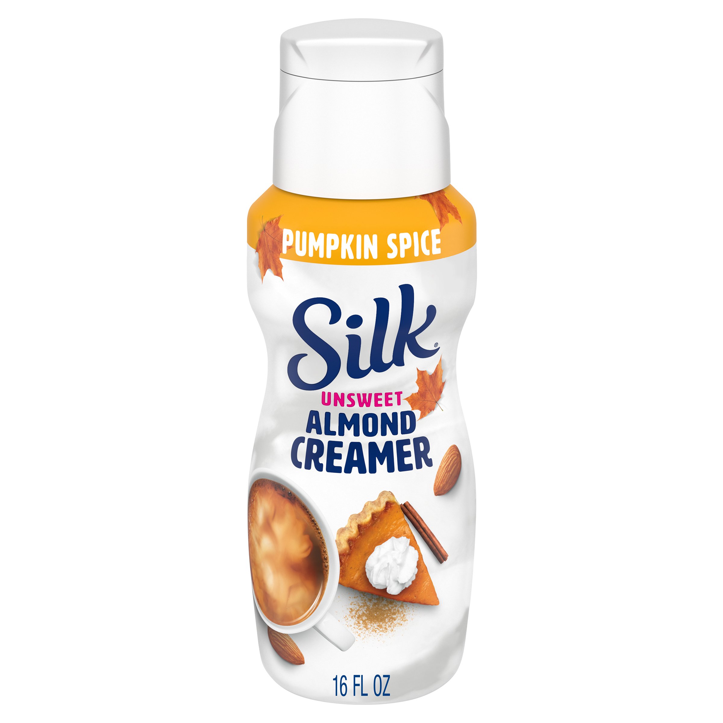 Silk Unsweet Pumpkin Spice Almondmilk Liquid Coffee Creamer Shop