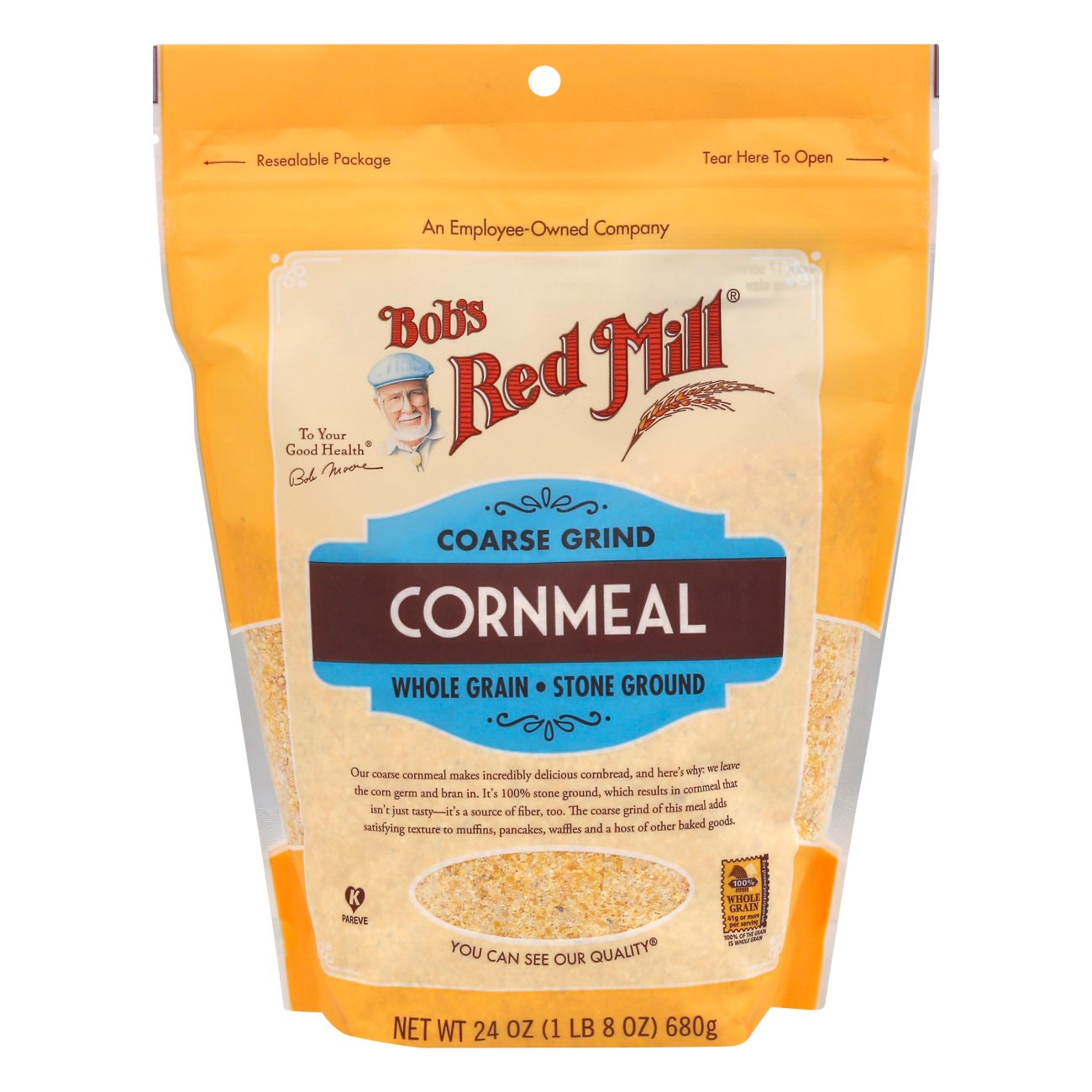 Bob's Red Mill Coarse Grind Cornmeal - Shop Baking Mixes at H-E-B