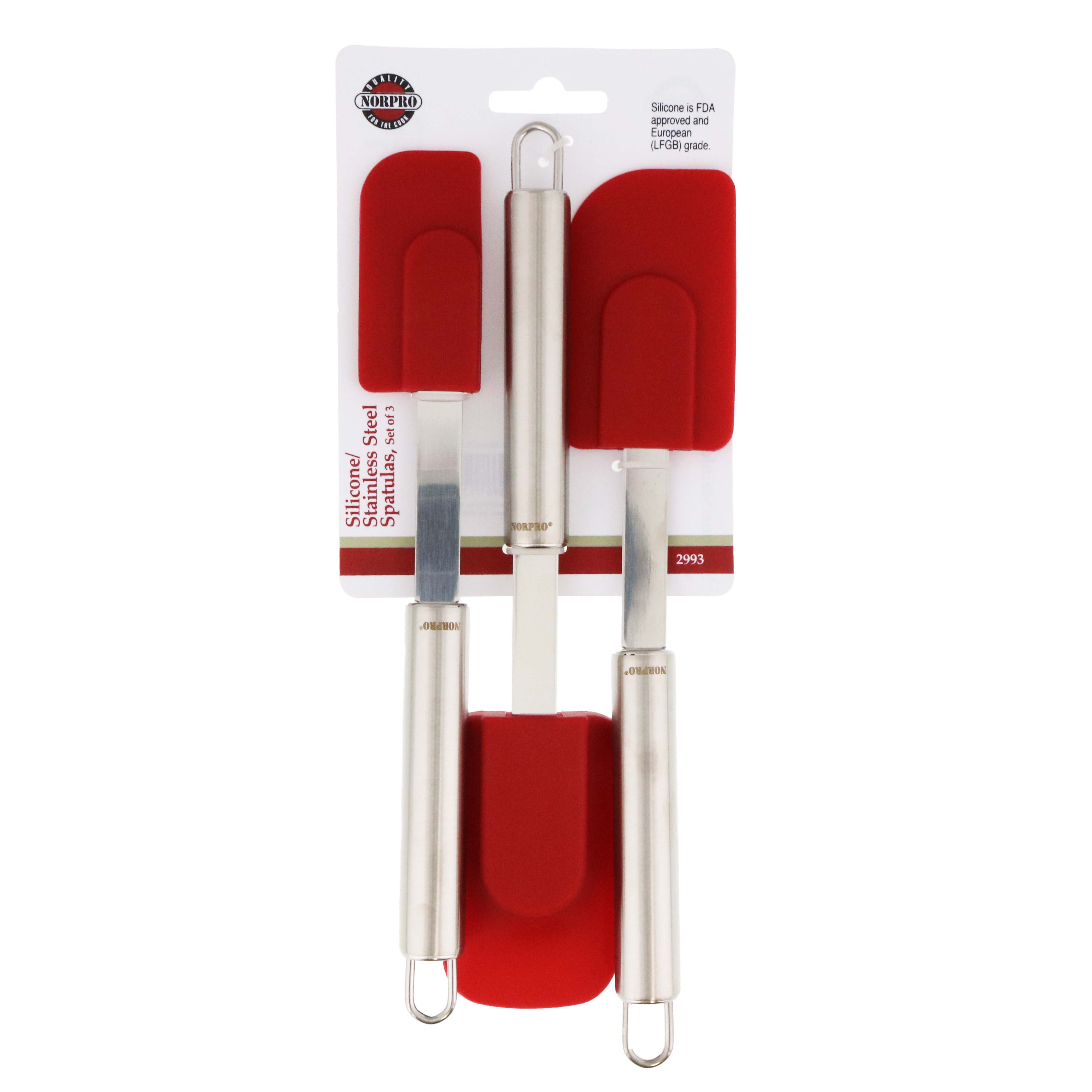 Set of 3 Silicone Spatulas