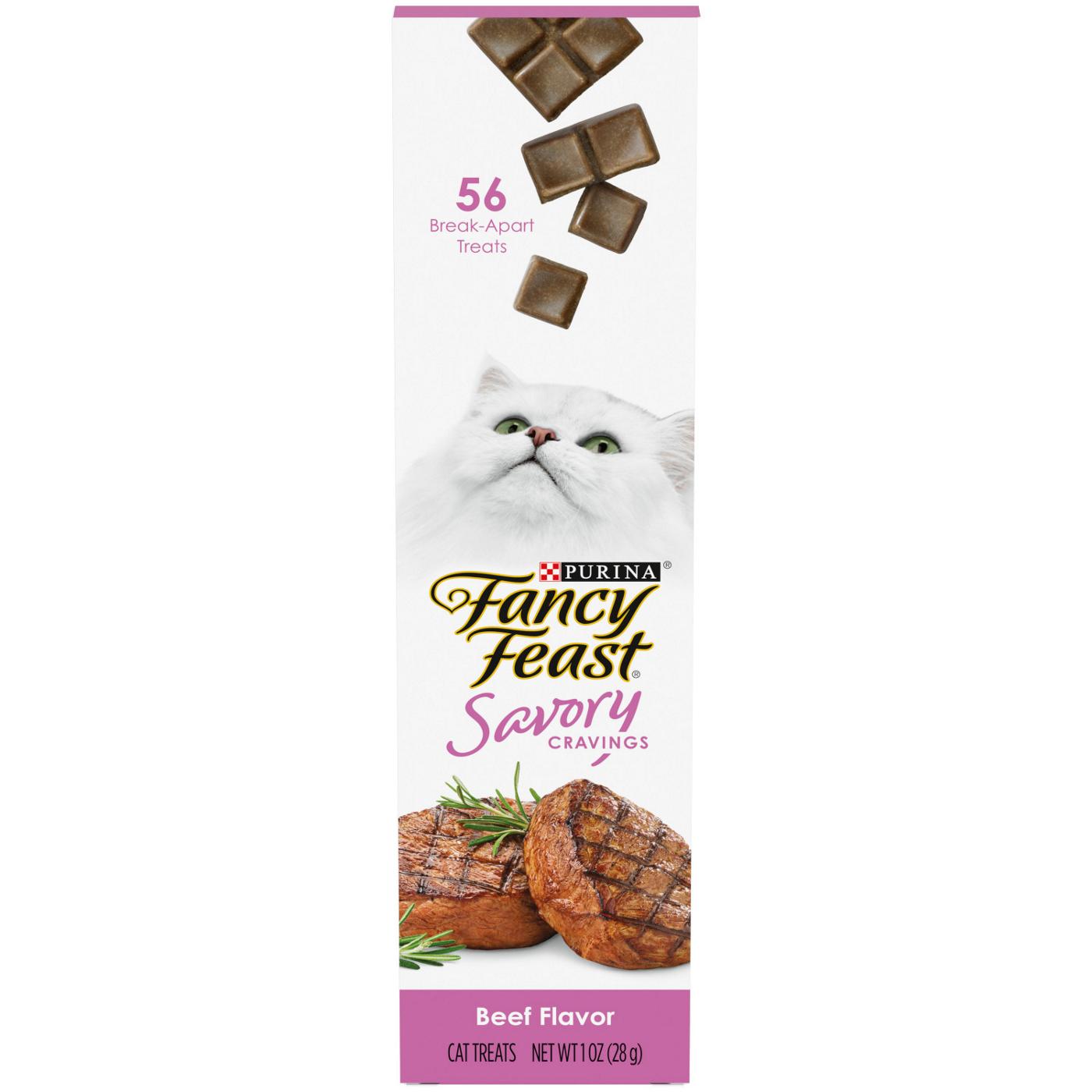 Fancy Feast Purina Fancy Feast Limited Ingredient Cat Treats, Savory Cravings Beef Flavor; image 1 of 6