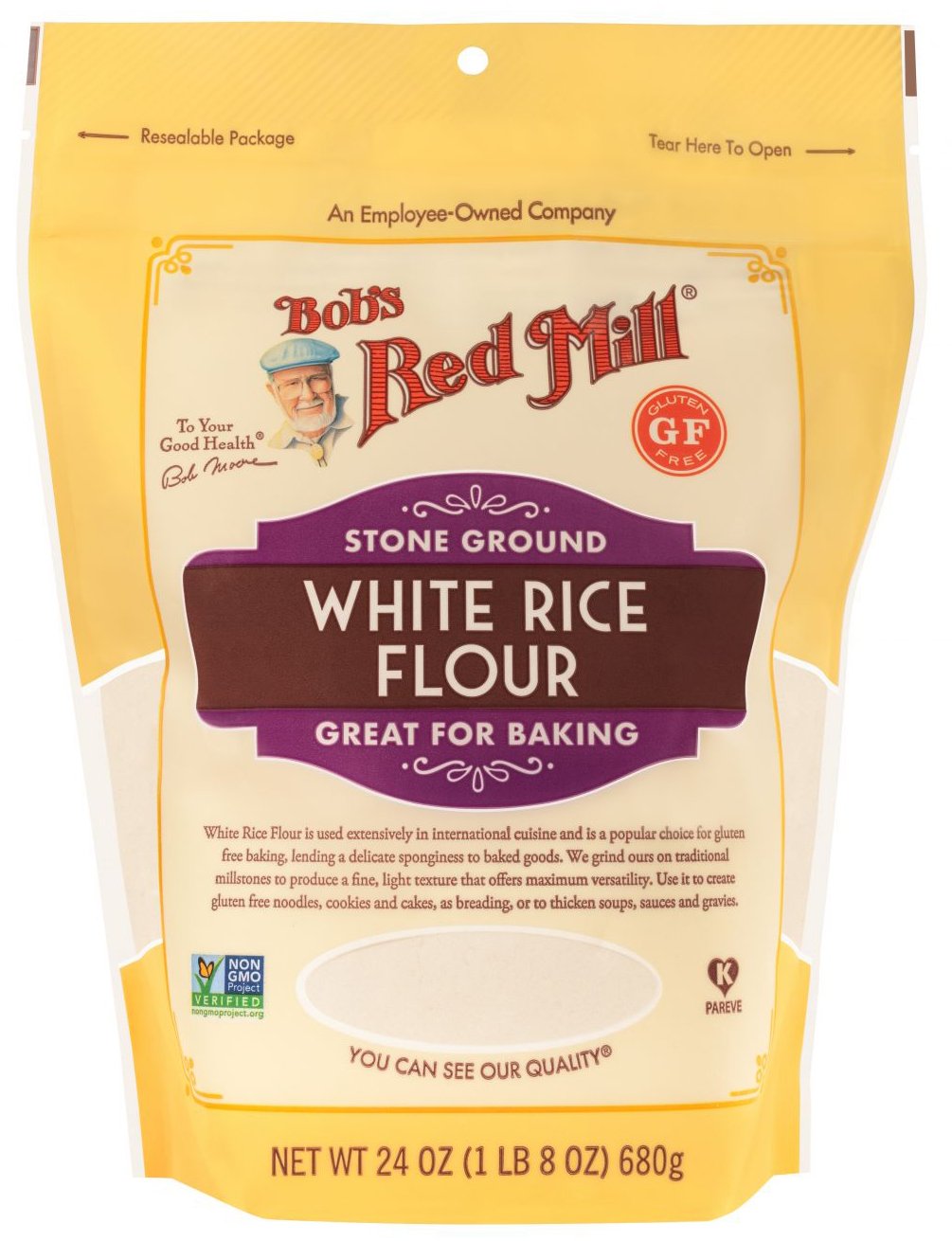 Bob's Red Mill Stone Ground White Rice Flour Shop at HEB