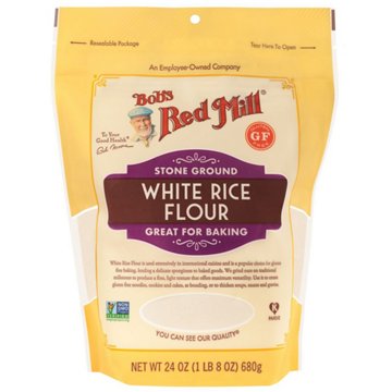 Bob's Red Mill Stone Ground White Rice Flour, 24 oz